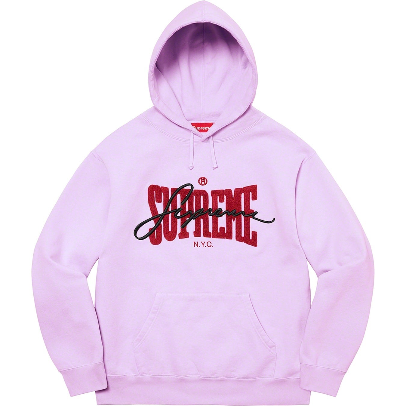 Embroidered Chenille Hooded Sweatshirt view 8